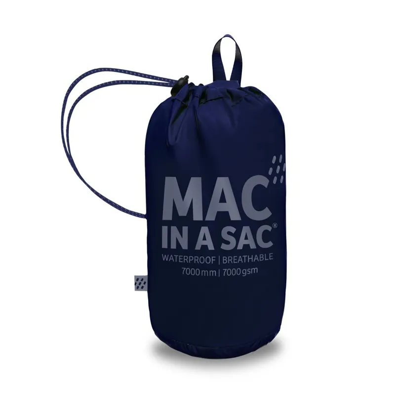 Mac in a Sac Origin Unisex Packable Waterproof Jacket - Navy-2