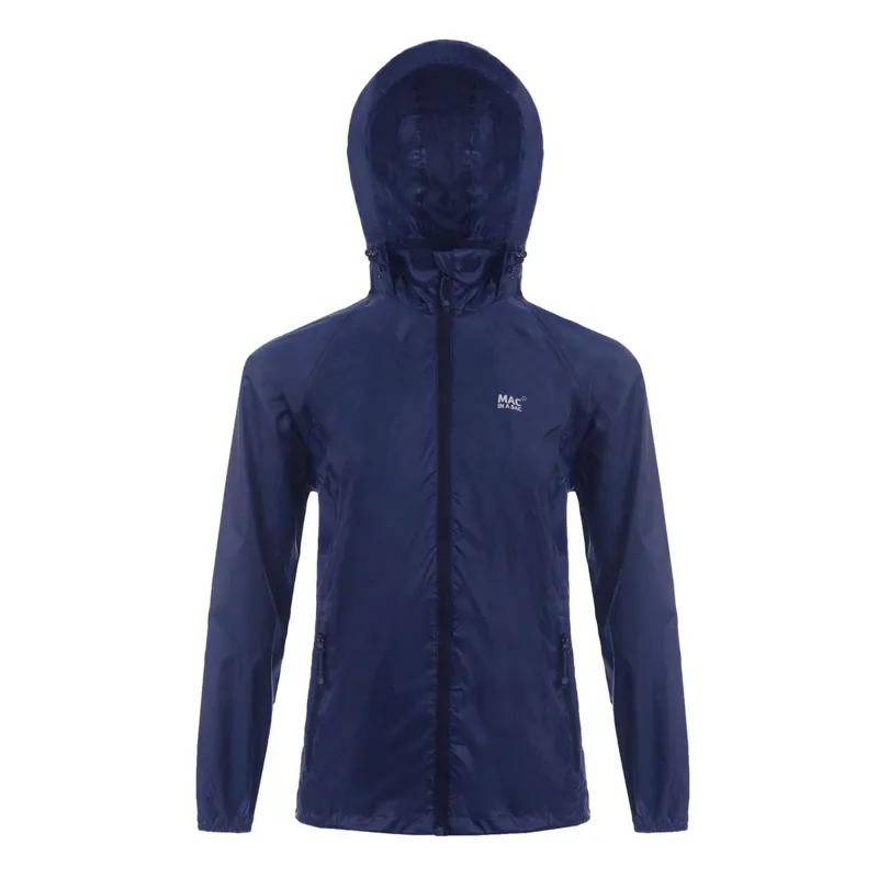 Mac in a Sac Origin Unisex Packable Waterproof Jacket - Navy-1