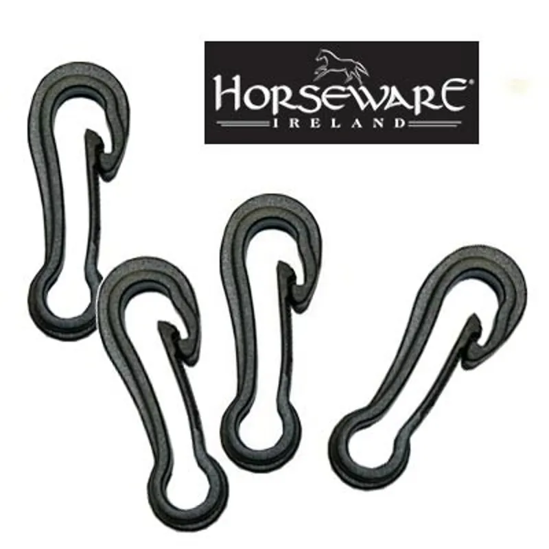 Rambo Micklem Bridle Spare Bit Clips - 4pk