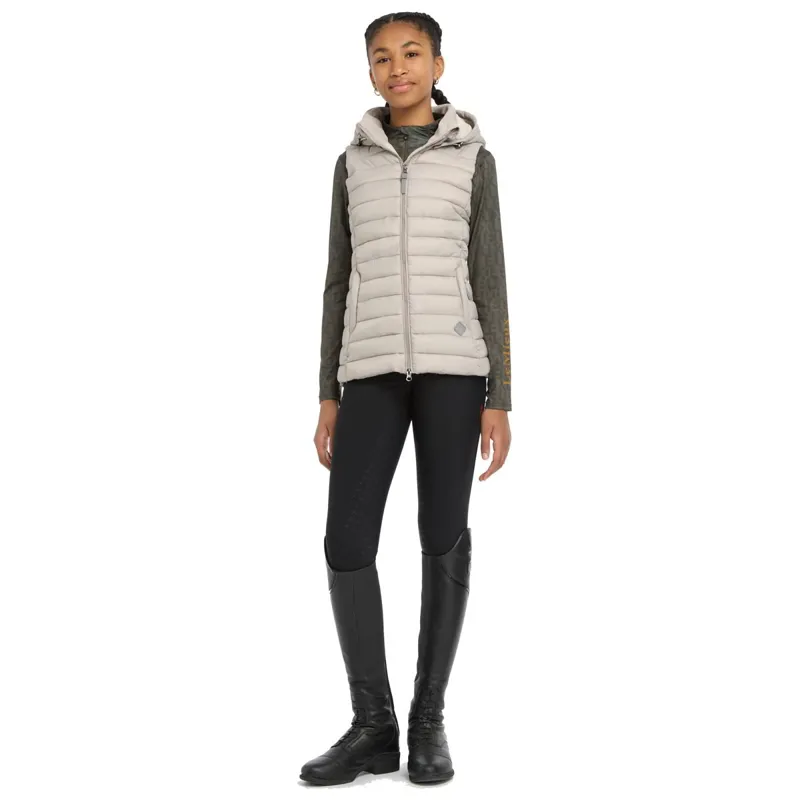 LeMieux Young Rider Milly Junior Puffer Vest - Ash-4