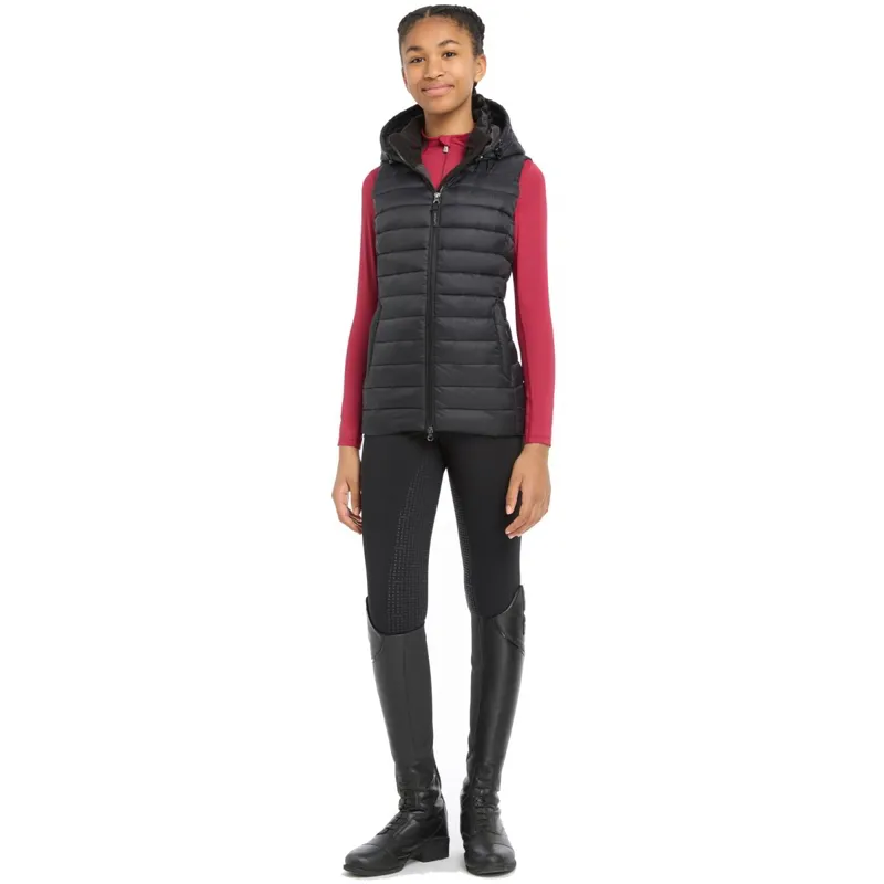 LeMieux Young Rider Milly Junior Puffer Vest - Black-7