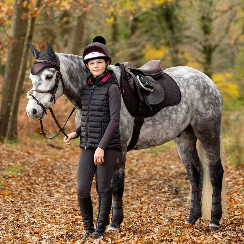 LeMieux Young Rider Milly Junior Puffer Vest - Black-11