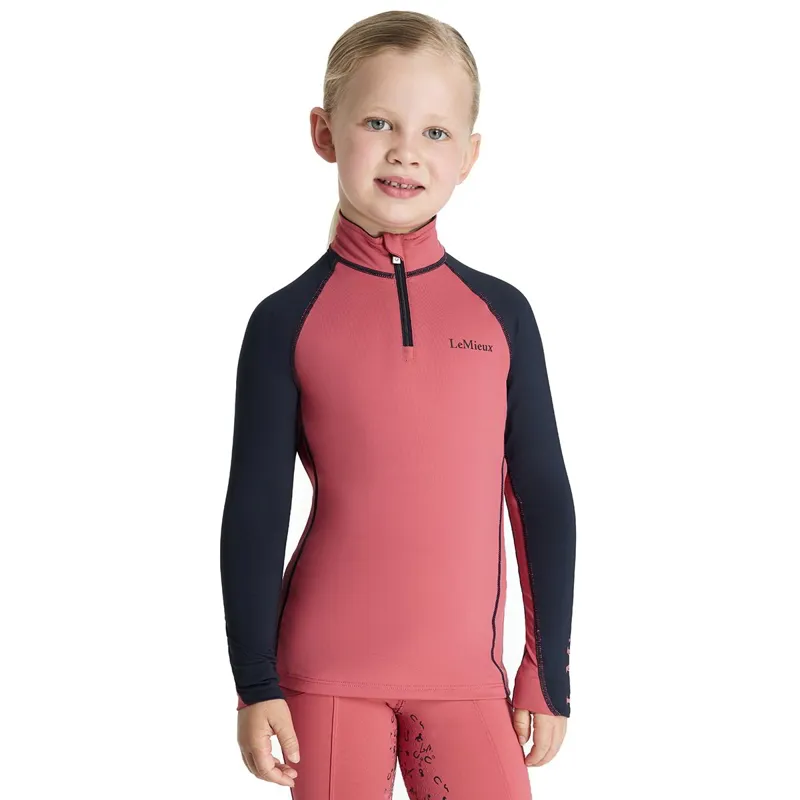 LeMieux Mini Junior Base Layer - Cranberry
