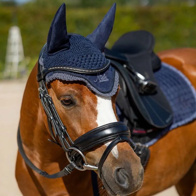 LeMieux Mini Fly Bonnet - Indigo-2