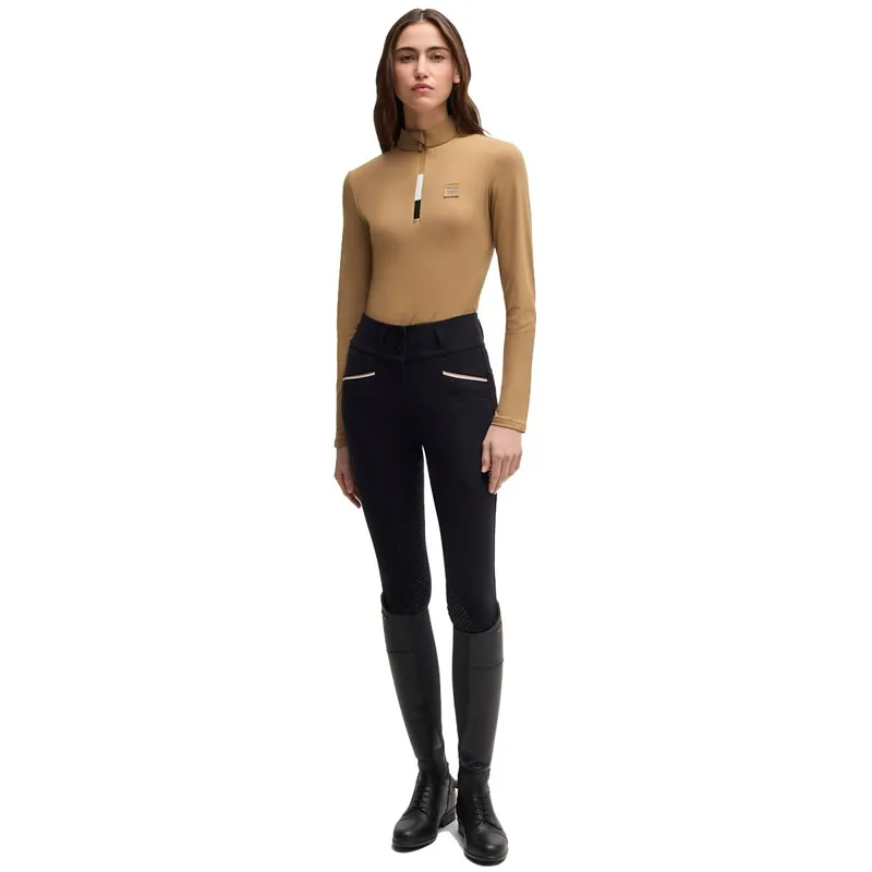 BOSS Equestrian Minou Women's Training Shirt - Camel-4