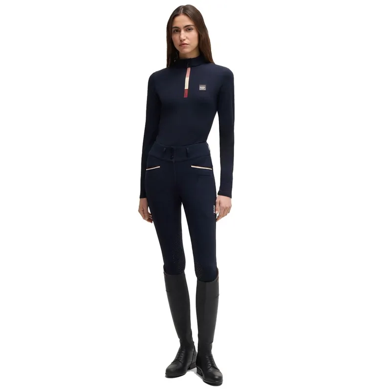 BOSS Equestrian Minou Women's Training Shirt - Sky Captain-4