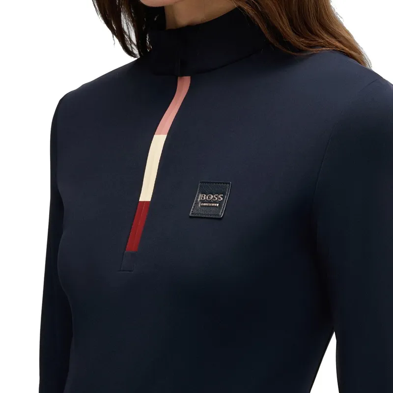 BOSS Equestrian Minou Women's Training Shirt - Sky Captain-3