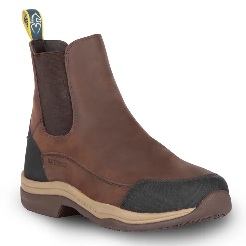 Moretta Genoa XGRIP Women's Waterproof Leather Paddock Boots - Brown