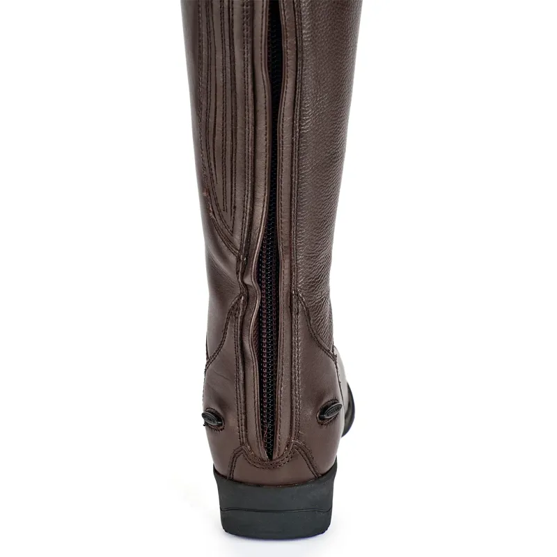 Moretta Gianna Tall Riding Boots - Tall Height - Brown-7