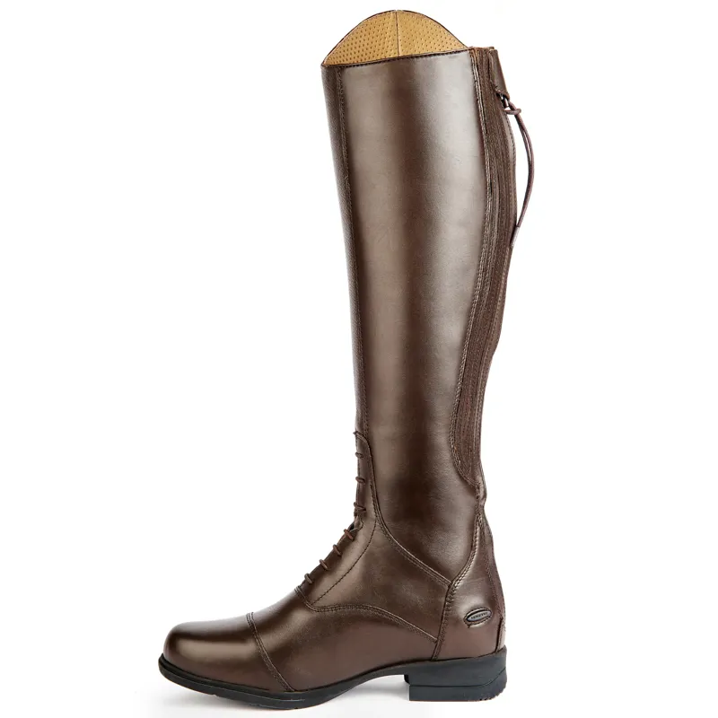 Moretta Gianna Tall Riding Boots - Standard Height - Brown-4