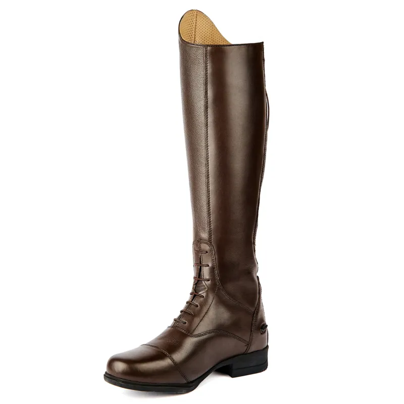 Moretta Gianna Tall Riding Boots - Tall Height - Brown-3