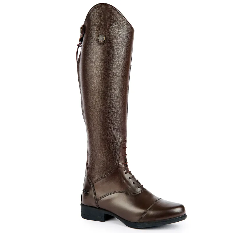 Moretta Gianna Tall Riding Boots - Tall Height - Brown