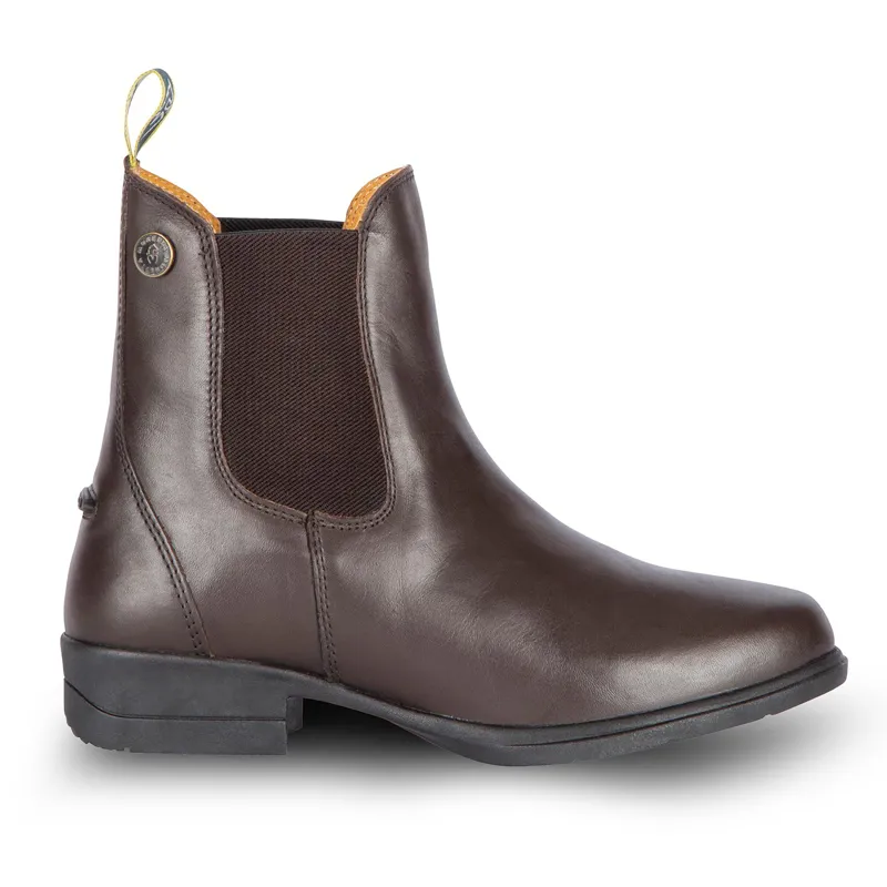 Moretta Lucilla Junior Paddock Boots - Brown-10