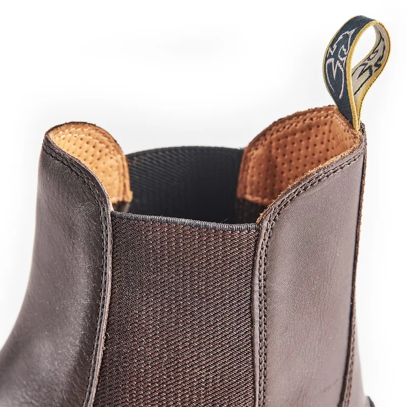 Moretta Lucilla Junior Paddock Boots - Brown-9
