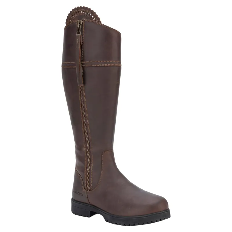 Moretta Mirabella Women's Country Boots - Brown-1