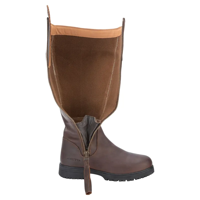 Moretta Mirabella Women's Country Boots - Brown-4