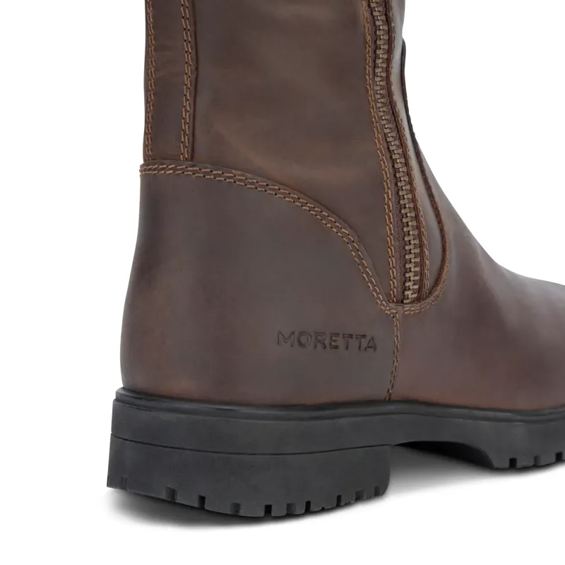 Moretta Mirabella Women's Country Boots - Brown-9