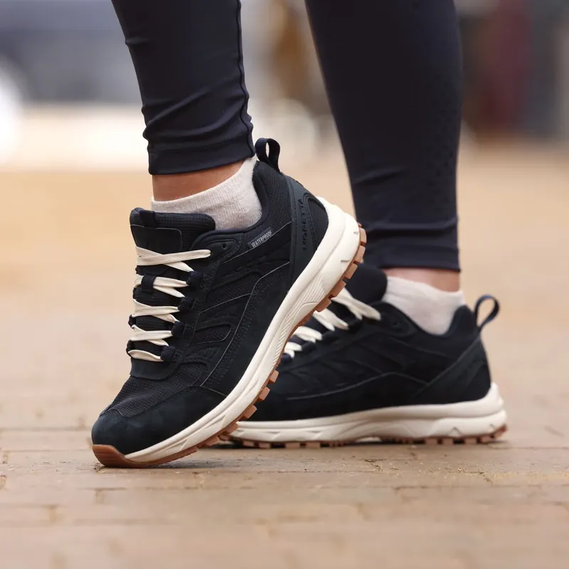 Moretta Mossa Women's Waterproof Trail Shoes - Navy-1