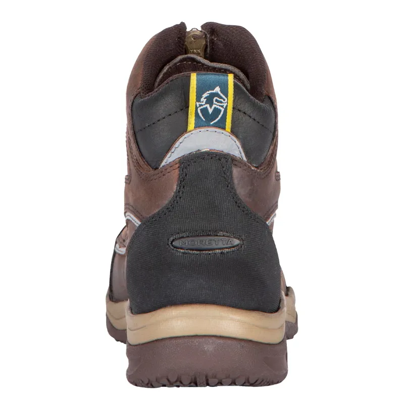 Moretta Vittoria XGRIP Junior Paddock Boots - Brown-4