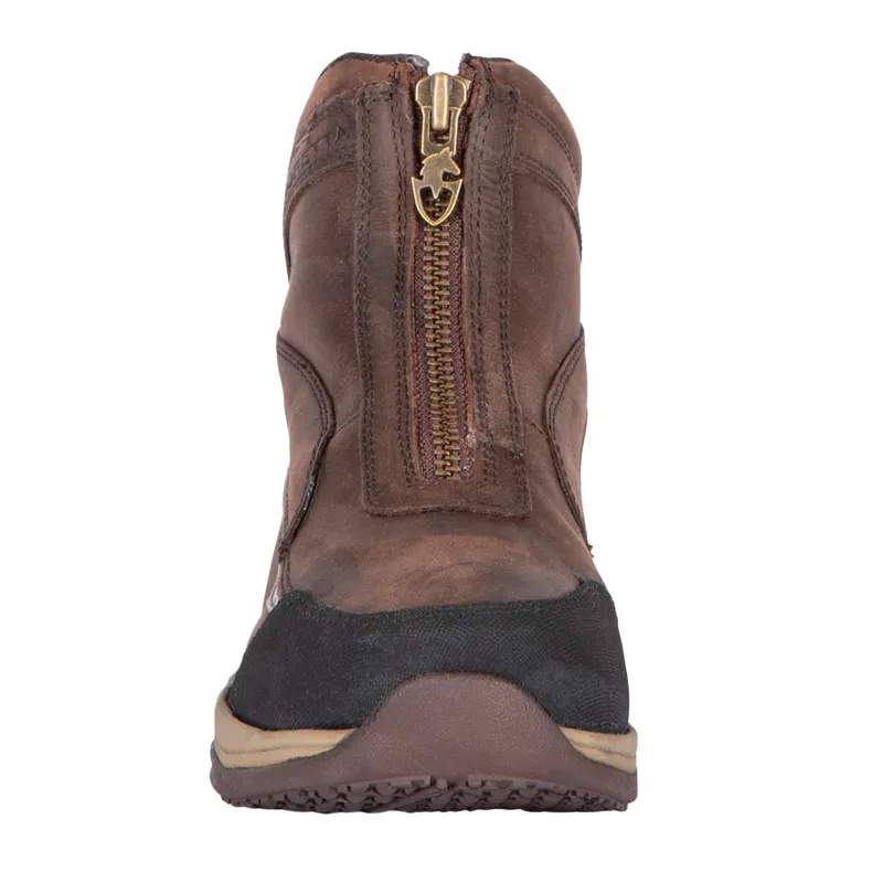 Moretta Vittoria XGRIP Junior Paddock Boots - Brown-1