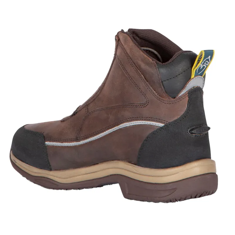 Moretta Vittoria XGRIP Junior Paddock Boots - Brown-6