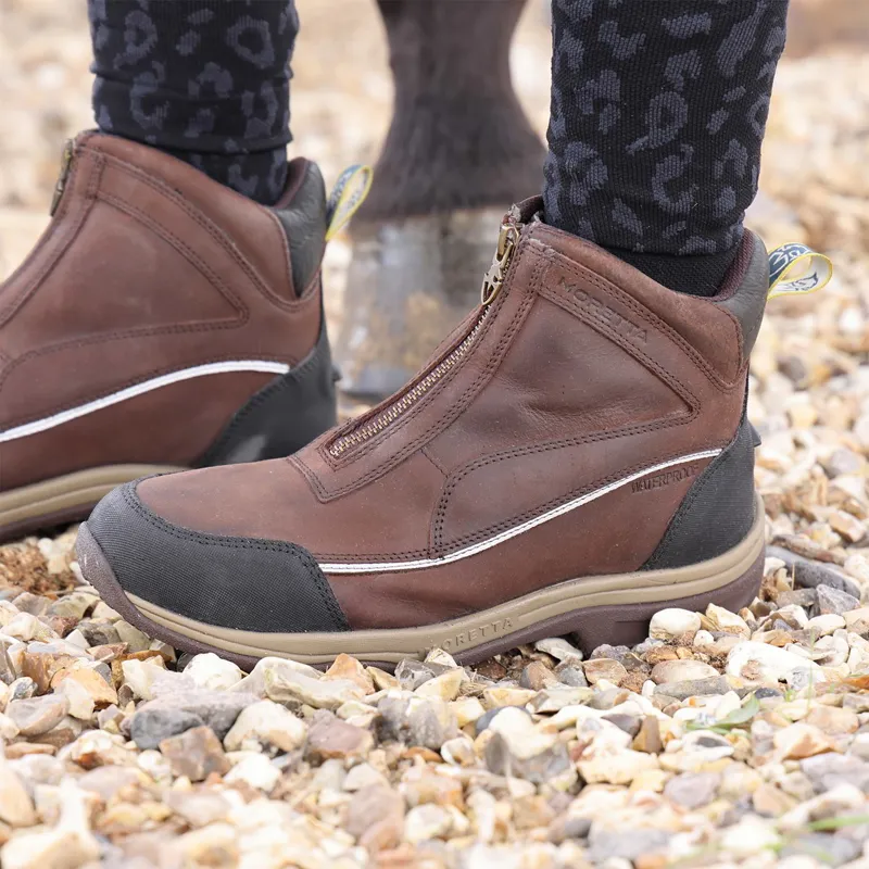 Moretta Vittoria XGRIP Junior Paddock Boots - Brown-7
