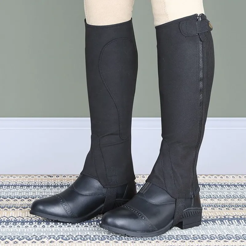Moretta Amara Adults Half Chaps - Black-1