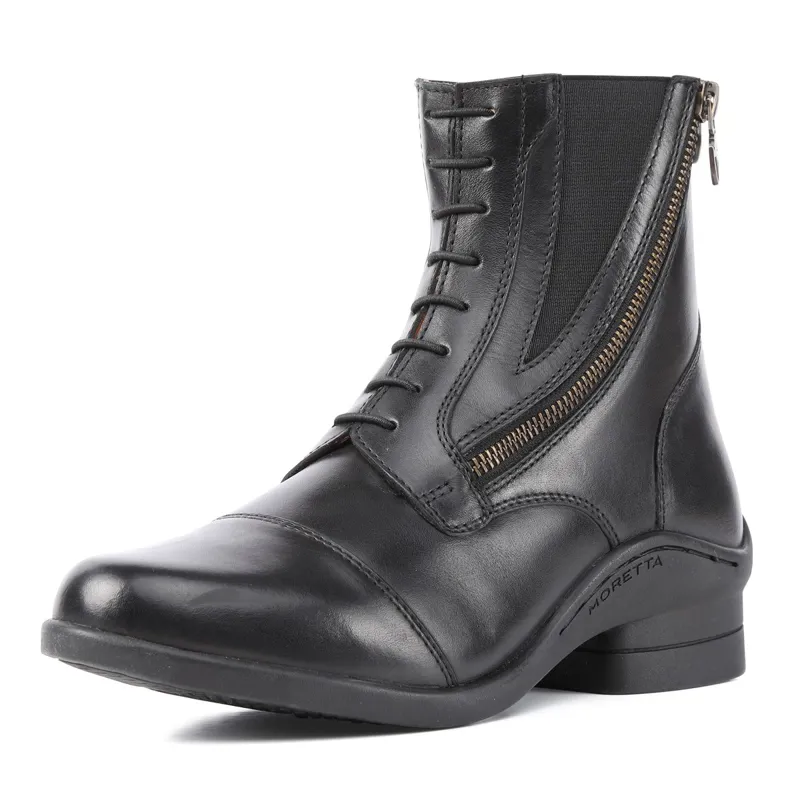 Moretta Alessia Adult Paddock Boots - Black
