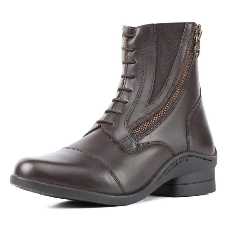 Moretta Alessia Adult Paddock Boots - Brown