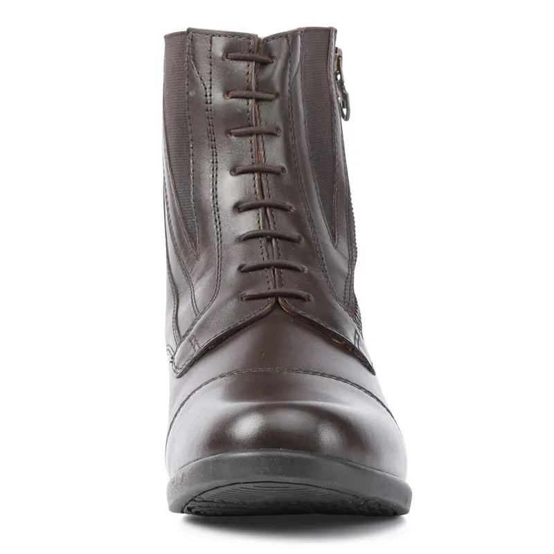 Moretta Alessia Adult Paddock Boots - Brown-2