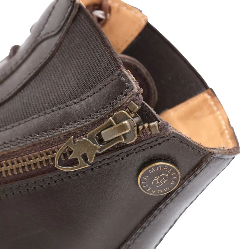 Moretta Alessia Adult Paddock Boots - Brown-4