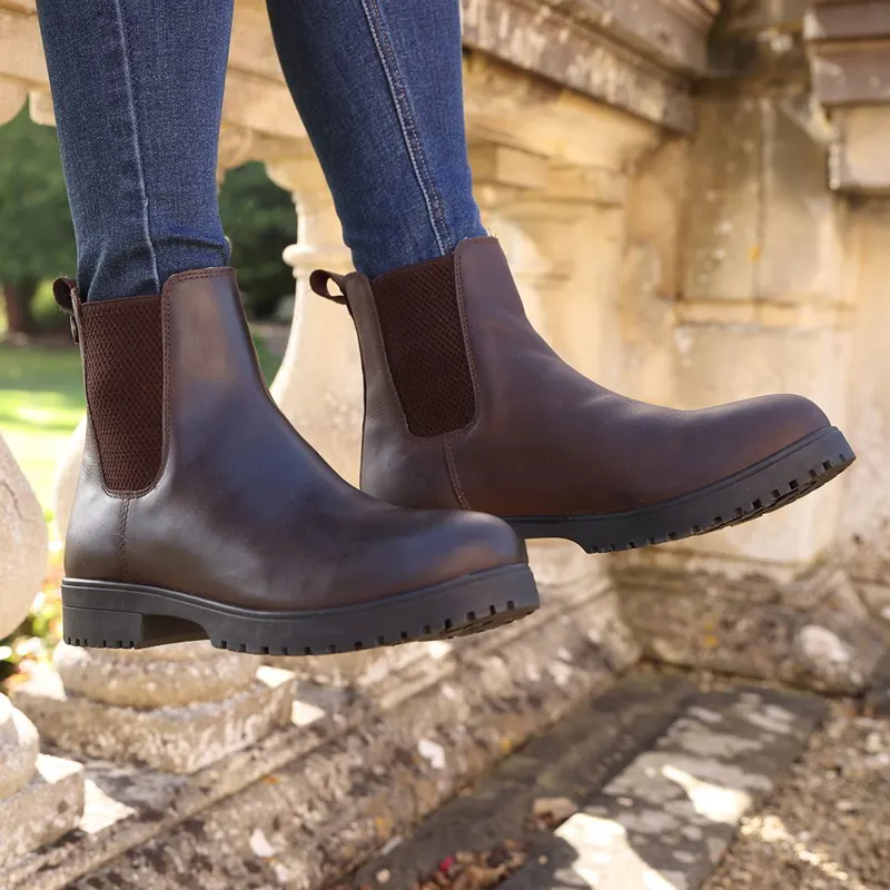 Moretta Forio Ladies Paddock Boots - Brown-4