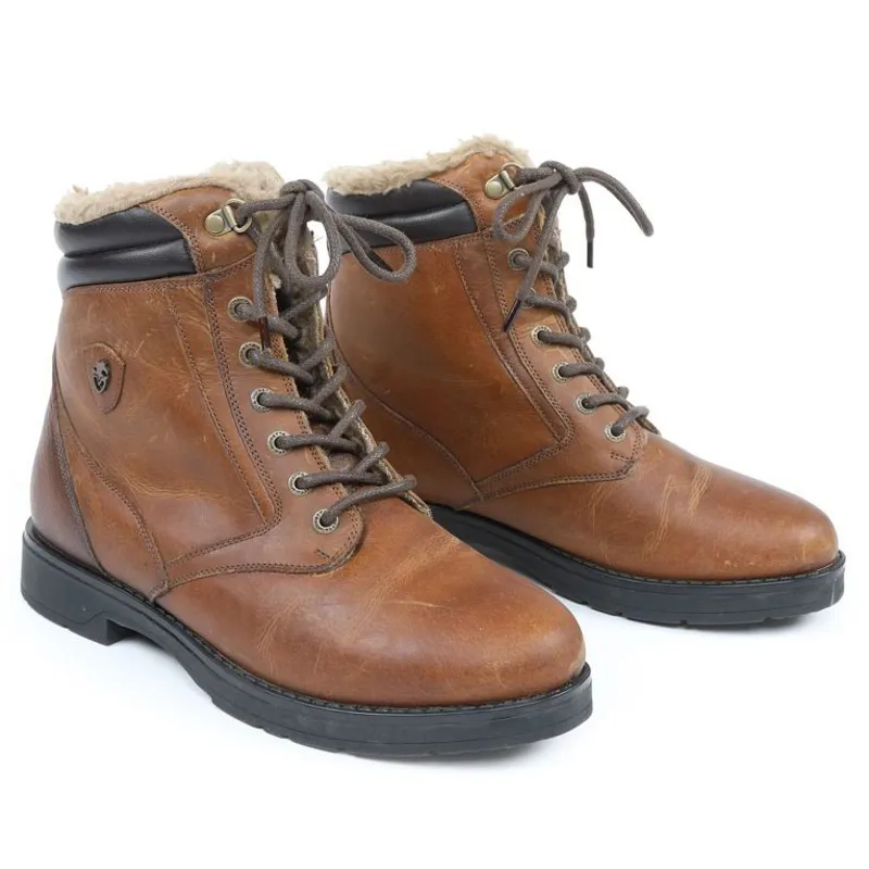 Moretta Ottavia Junior Short Country Boots - Brown