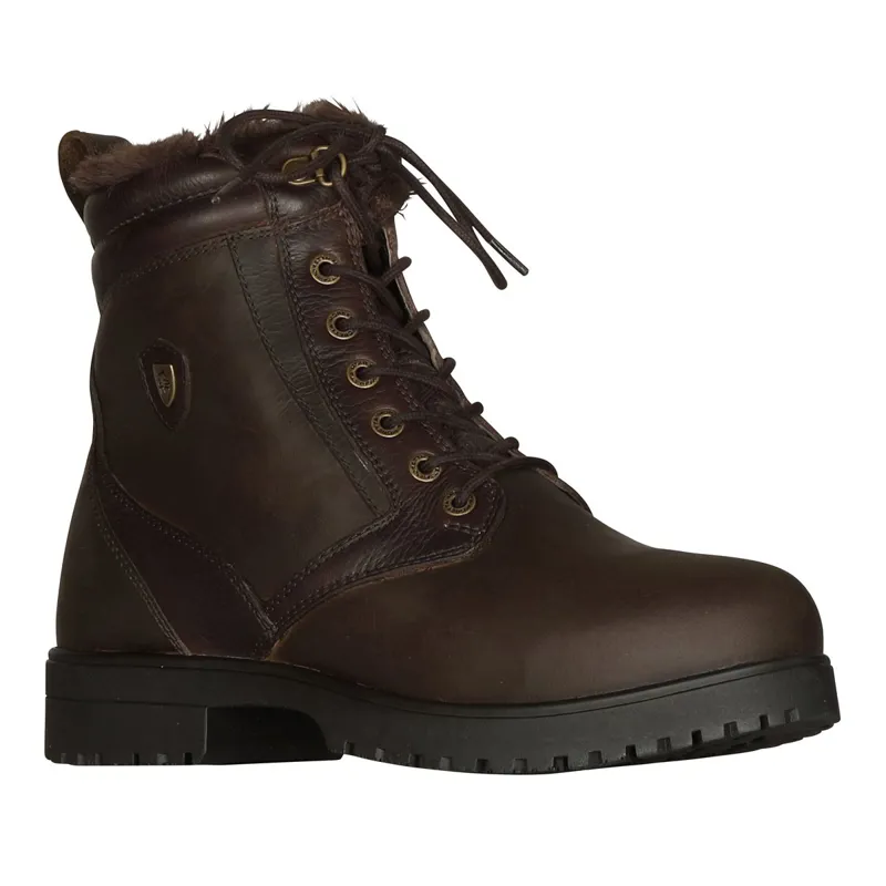 Moretta Varese Ladies Short Country Boots - Brown