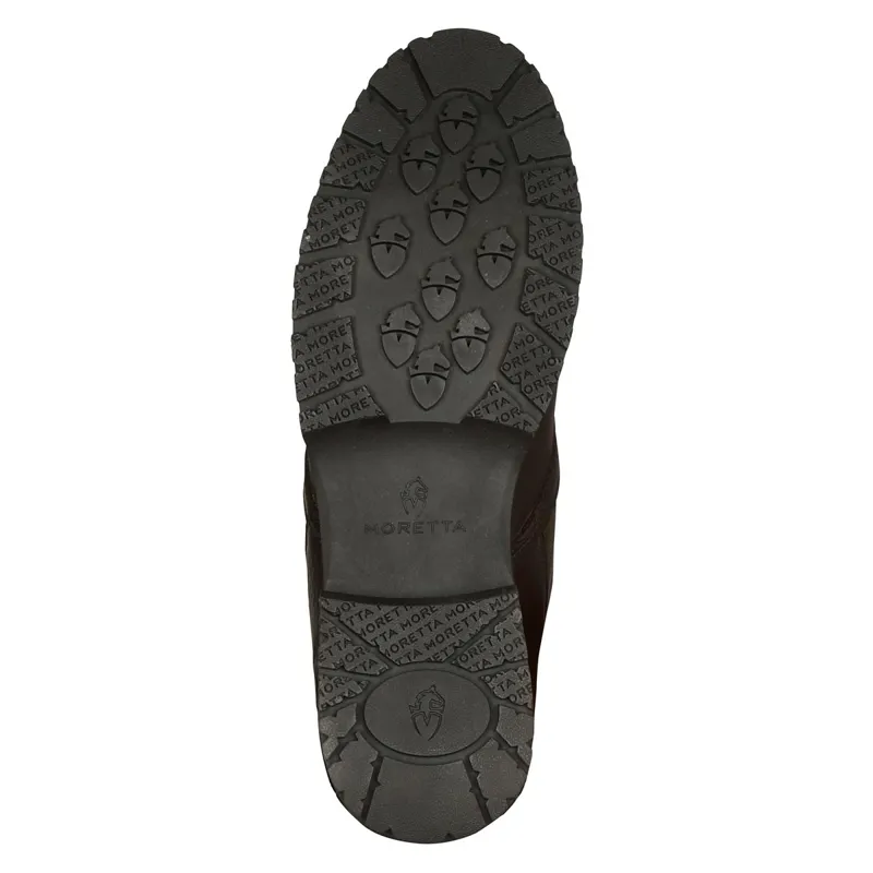 Moretta Varese Ladies Short Country Boots - Brown-2