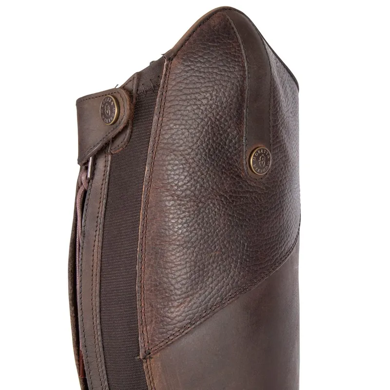 Moretta Ventura Junior Riding Boots - Dark Brown-5