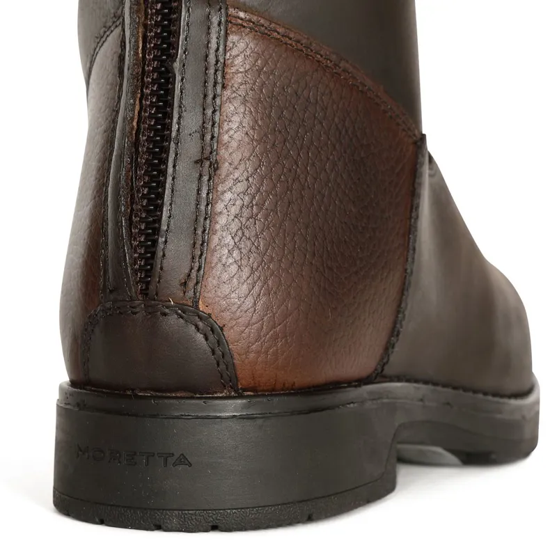 Moretta Ventura Winter Womens Tall Riding Boots - Dark Brown-3