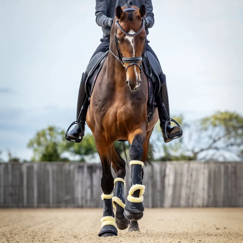 LeMieux Motionflex Dressage Boots with Fleece - Black-3