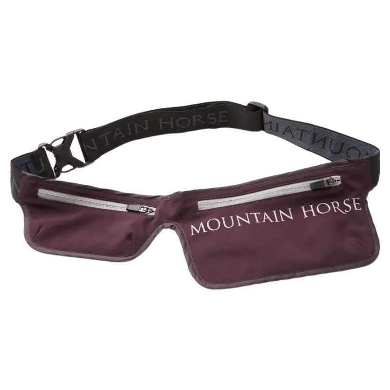 Mountain Horse Double Pocket Waist Bag - Dark Bordeaux