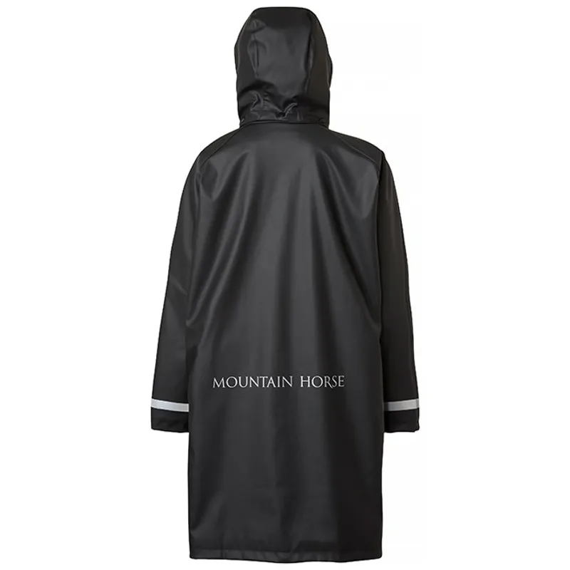 Mountain Horse Women's Drizzle Rain Waterproof Poncho - Black-2
