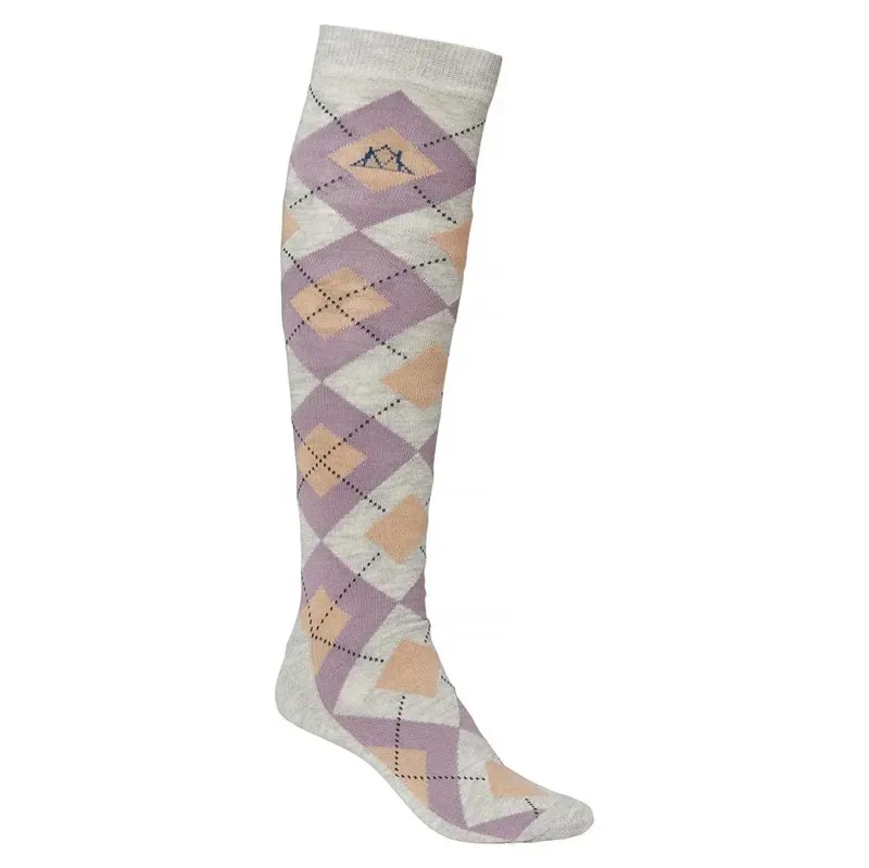Mountain Horse Lorelai Tall Riding Socks - Gray
