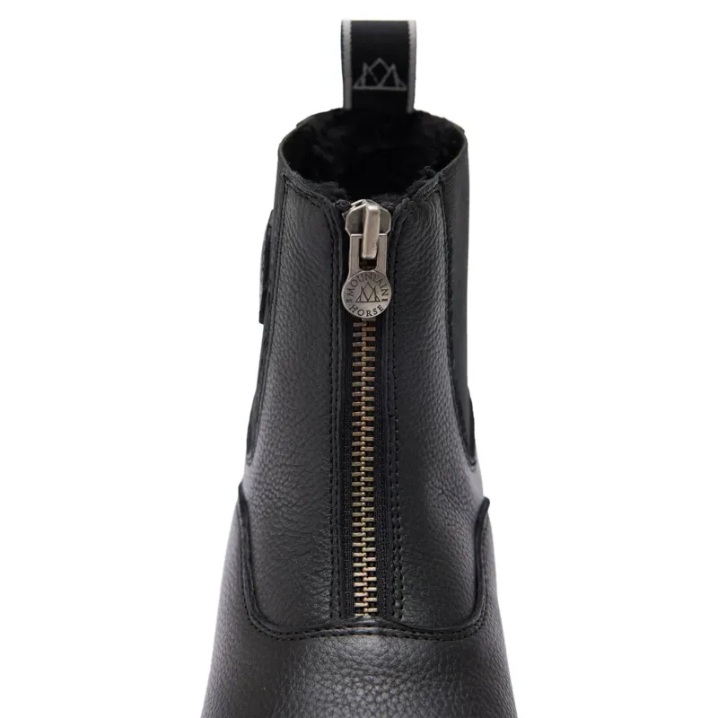Mountain Horse Ragazza Young Junior Zip Paddock Boots - Black-1
