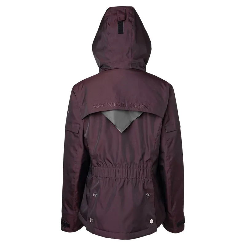 Mountain Horse Royal Grace Women's Waterproof Jacket - Dark Bordeaux-3