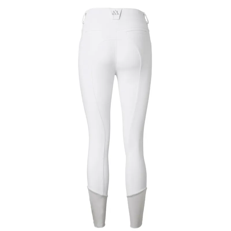 Mountain Horse Diana Knee Grip Women's Competition Breeches - White-1
