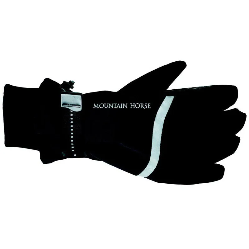 Mountain Horse Explorer Junior Riding Gloves - Black-1