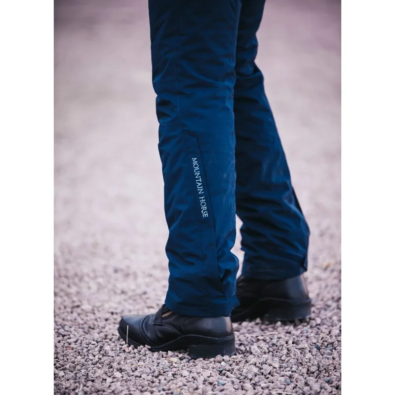 Mountain Horse Power Guard Team Unisex Waterproof Pants - Navy-3