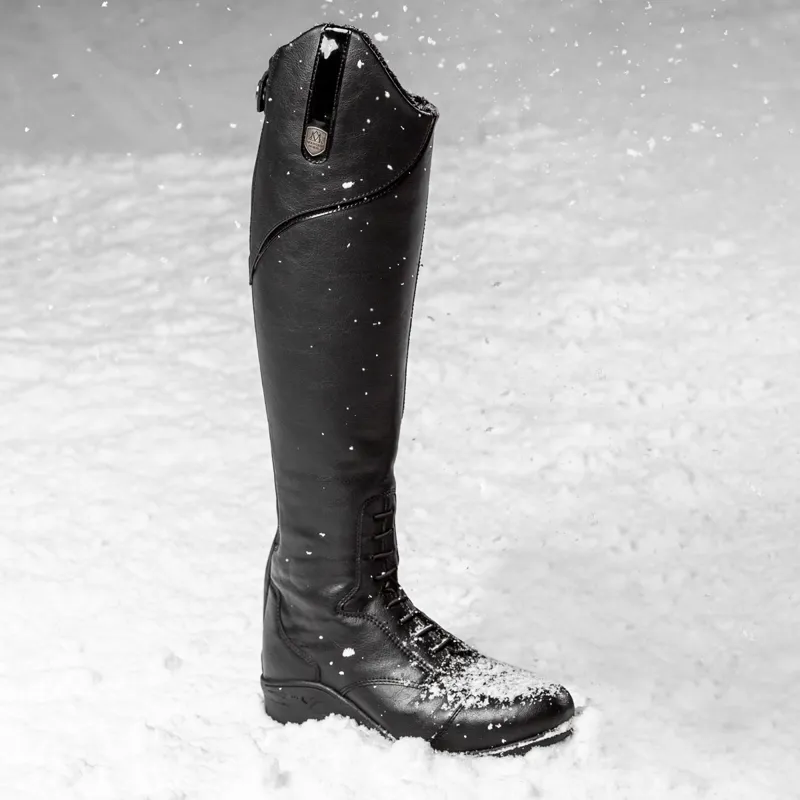 Mountain Horse Veganza Winter Womens Tall Riding Boots - Black-1