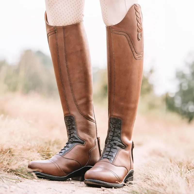 Mountain Horse Valkyria Tall Riding Boots - Brown-8