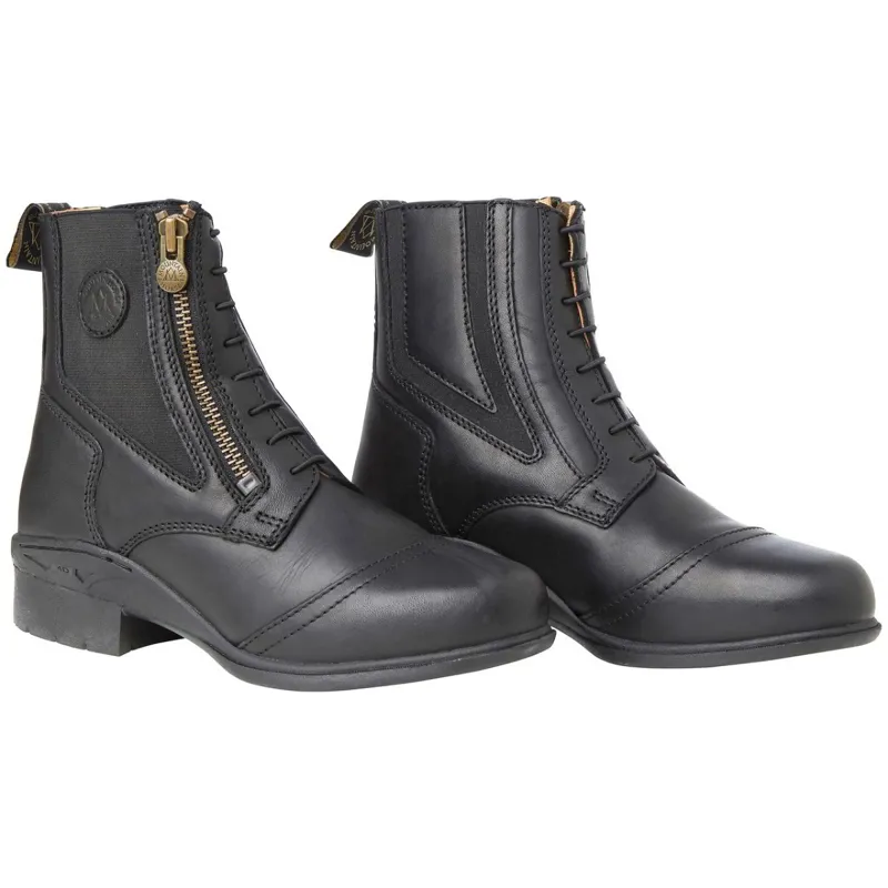 Mountain Horse Valkyria Side Zip Women's Paddock Boots - Black