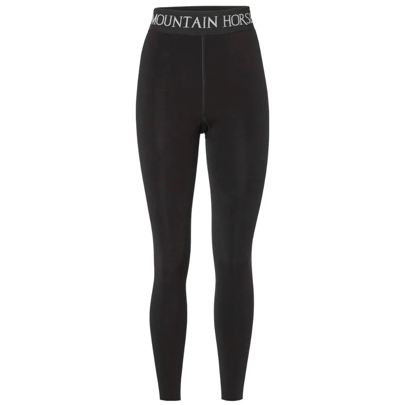 Mountain Horse Cozy Womens Tights-Black
